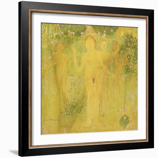 The Secret of Temptation-Kasimir Malevich-Framed Giclee Print