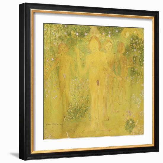 The Secret of Temptation-Kasimir Malevich-Framed Giclee Print