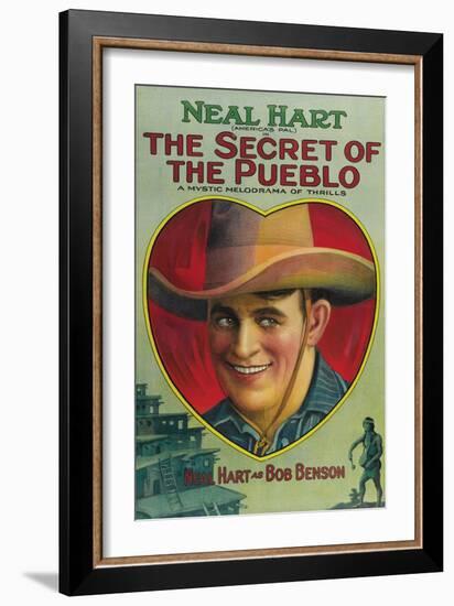 The Secret of the Pueblo-null-Framed Premium Giclee Print