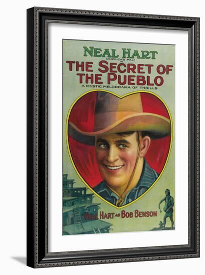 The Secret of the Pueblo-null-Framed Premium Giclee Print