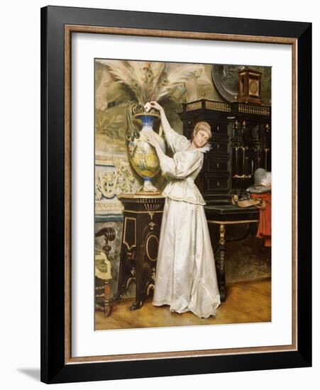 The Secret Postbox, 1876-Tito Conti-Framed Giclee Print