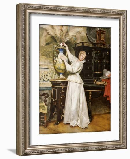 The Secret Postbox, 1876-Tito Conti-Framed Giclee Print