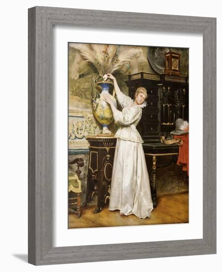 The Secret Postbox, 1876-Tito Conti-Framed Giclee Print