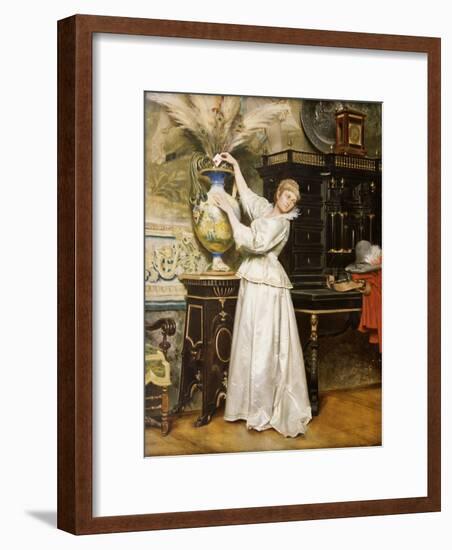 The Secret Postbox, 1876-Tito Conti-Framed Giclee Print