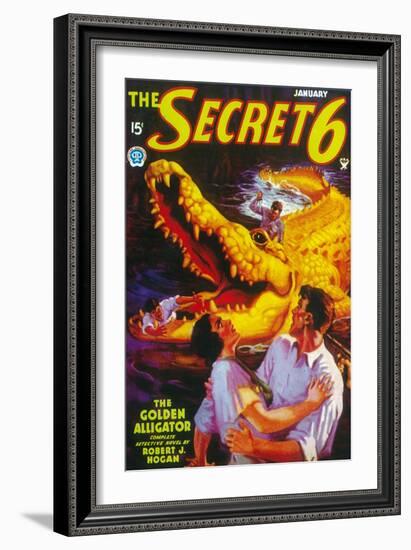 The Secret Six-null-Framed Art Print