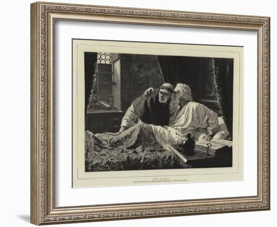 The Secret-Edmund Blair Leighton-Framed Giclee Print