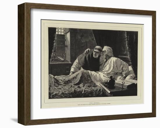 The Secret-Edmund Blair Leighton-Framed Giclee Print