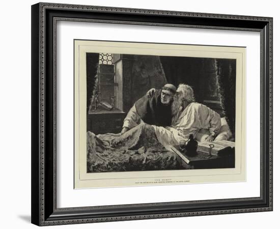 The Secret-Edmund Blair Leighton-Framed Giclee Print