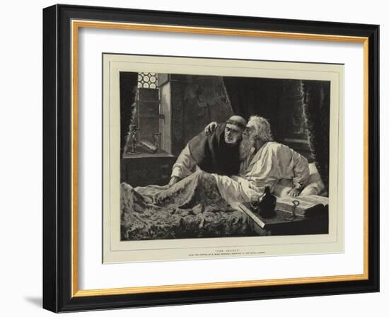 The Secret-Edmund Blair Leighton-Framed Giclee Print