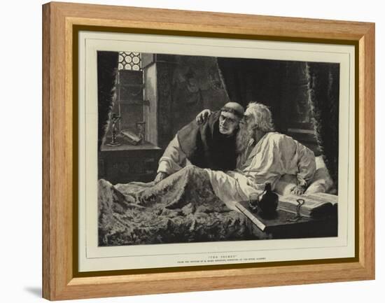 The Secret-Edmund Blair Leighton-Framed Premier Image Canvas