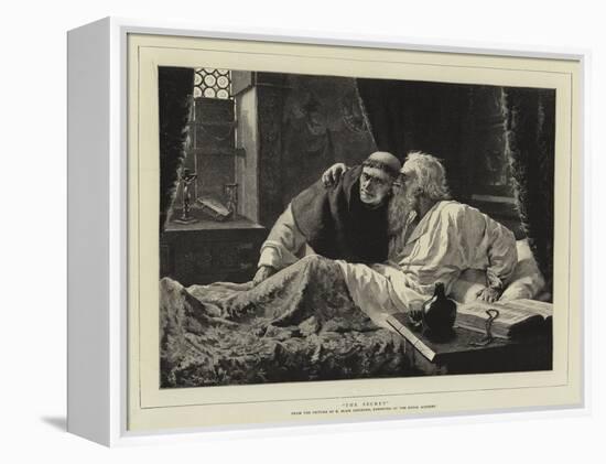 The Secret-Edmund Blair Leighton-Framed Premier Image Canvas