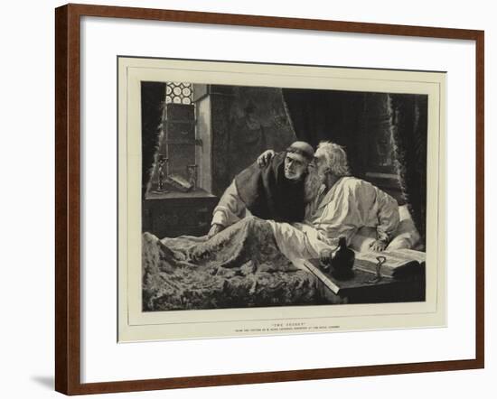 The Secret-Edmund Blair Leighton-Framed Giclee Print