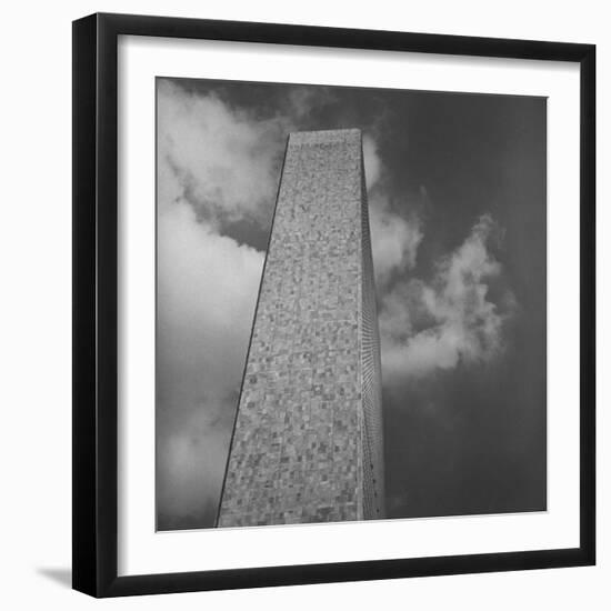 The Secretariat Building, Made of Marble and Glass, United Nations Permanent Headquarters, New York-Walker Evans-Framed Photographic Print