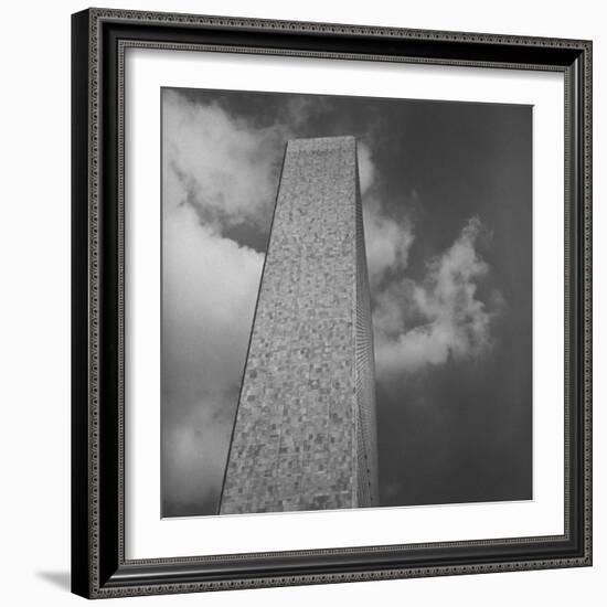 The Secretariat Building, Made of Marble and Glass, United Nations Permanent Headquarters, New York-Walker Evans-Framed Photographic Print