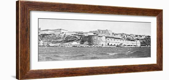 The Sedd El Bahr Forterss at the Entry to the Dardanelles During World War I-Robert Hunt-Framed Photographic Print