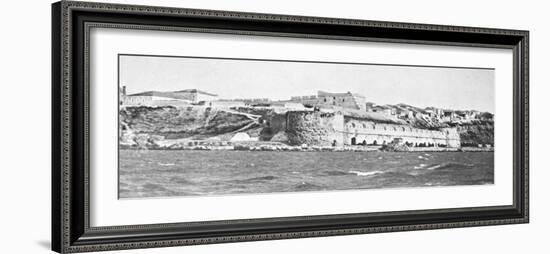 The Sedd El Bahr Forterss at the Entry to the Dardanelles During World War I-Robert Hunt-Framed Photographic Print