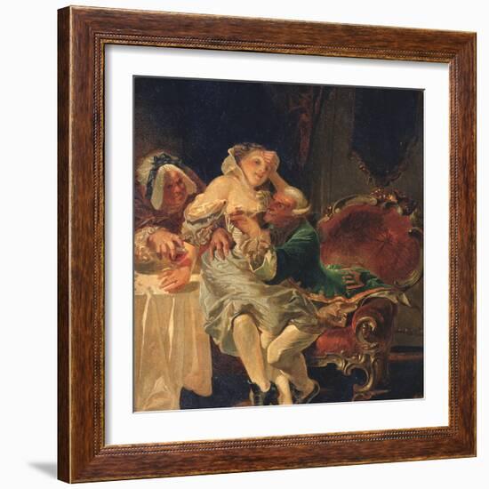The Seducer, 1891-Mihály Zichy-Framed Giclee Print