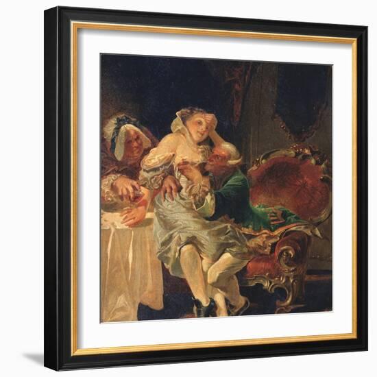 The Seducer, 1891-Mihály Zichy-Framed Giclee Print
