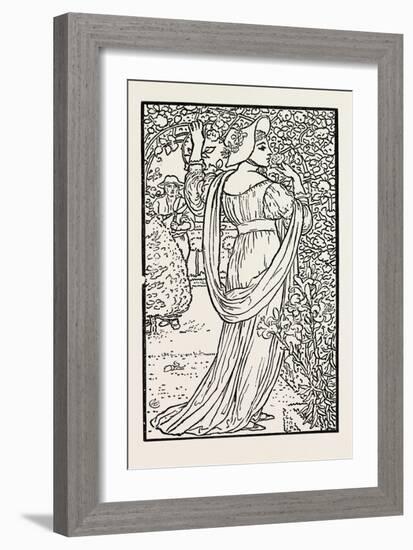 The Seeds of Love. from Pan Pipes, 1882-null-Framed Giclee Print