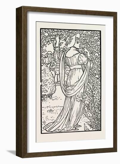 The Seeds of Love. from Pan Pipes, 1882-null-Framed Giclee Print