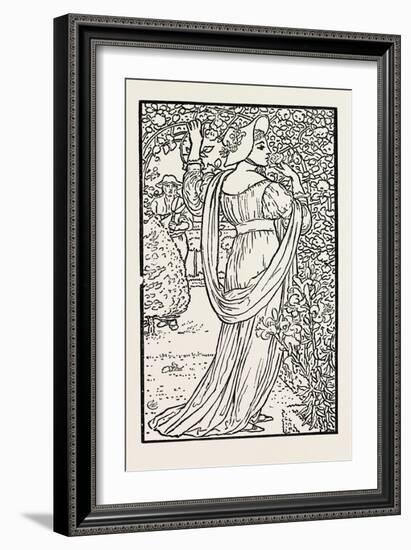 The Seeds of Love. from Pan Pipes, 1882-null-Framed Giclee Print