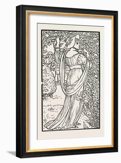 The Seeds of Love. from Pan Pipes, 1882-null-Framed Giclee Print