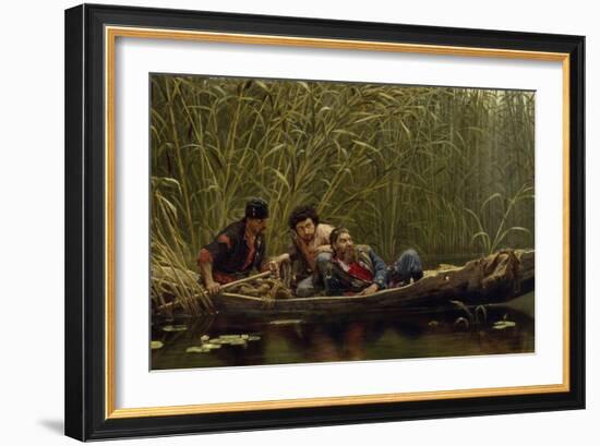 The Seedy Men, 1882-Konstantin Apollonovich Savitsky-Framed Giclee Print