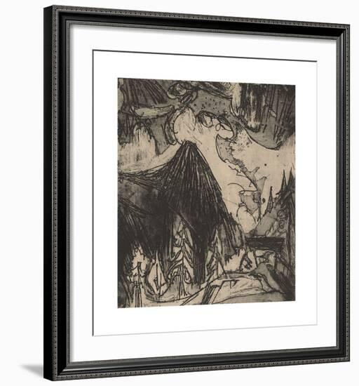 The Seehorn-Ernst Ludwig Kirchner-Framed Premium Giclee Print