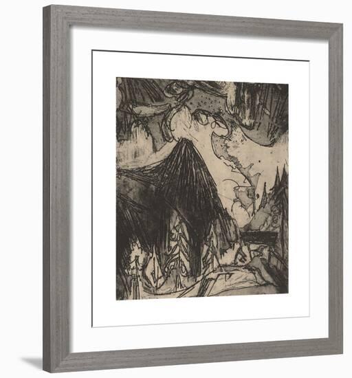 The Seehorn-Ernst Ludwig Kirchner-Framed Premium Giclee Print