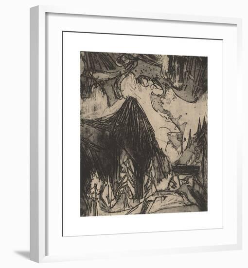 The Seehorn-Ernst Ludwig Kirchner-Framed Premium Giclee Print