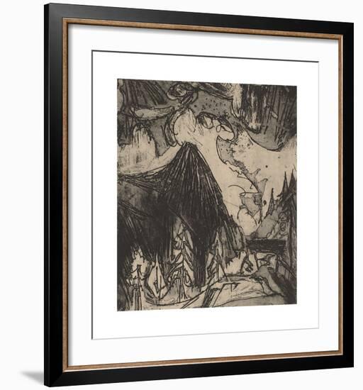 The Seehorn-Ernst Ludwig Kirchner-Framed Premium Giclee Print