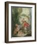 The Seesaw-Jean-Honoré Fragonard-Framed Giclee Print