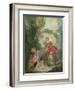 The Seesaw-Jean-Honoré Fragonard-Framed Giclee Print