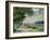 The Seine at Argenteuil, 1875-Claude Monet-Framed Giclee Print