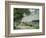 The Seine at Argenteuil, 1875-Claude Monet-Framed Giclee Print