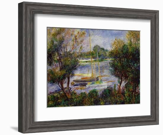 The Seine at Argenteuil, 1888-Pierre-Auguste Renoir-Framed Giclee Print