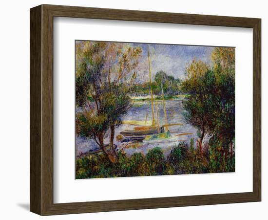 The Seine at Argenteuil, 1888-Pierre-Auguste Renoir-Framed Giclee Print