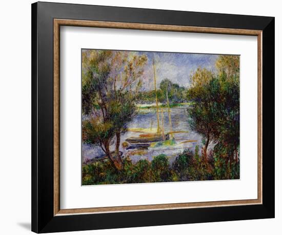 The Seine at Argenteuil, 1888-Pierre-Auguste Renoir-Framed Giclee Print