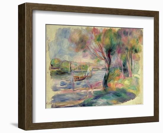 The Seine at Argenteuil, 1892-Pierre-Auguste Renoir-Framed Giclee Print