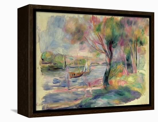 The Seine at Argenteuil, 1892-Pierre-Auguste Renoir-Framed Premier Image Canvas