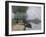 The Seine at Bougival, 1872-Alfred Sisley-Framed Giclee Print