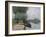 The Seine at Bougival, 1872-Alfred Sisley-Framed Giclee Print