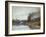 The Seine at Bougival, 1873-Alfred Sisley-Framed Giclee Print