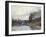 The Seine at Bougival, 1873-Alfred Sisley-Framed Giclee Print