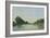 The Seine at Bougival-Alfred Sisley-Framed Giclee Print