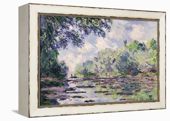 The Seine at Giverny, 1885-Claude Monet-Framed Premier Image Canvas