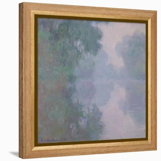 The Seine at Giverny, Morning Mists, 1897-Claude Monet-Framed Premier Image Canvas