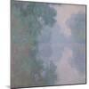 The Seine at Giverny, Morning Mists, 1897-Claude Monet-Mounted Giclee Print