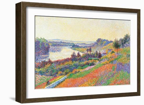 The Seine at Herblay-null-Framed Giclee Print