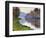 The Seine at Jenfosse, 1884-Claude Monet-Framed Premium Giclee Print